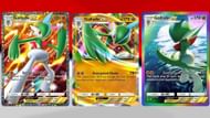 All Gallde ex variants in PTCGP (Image via TPC)